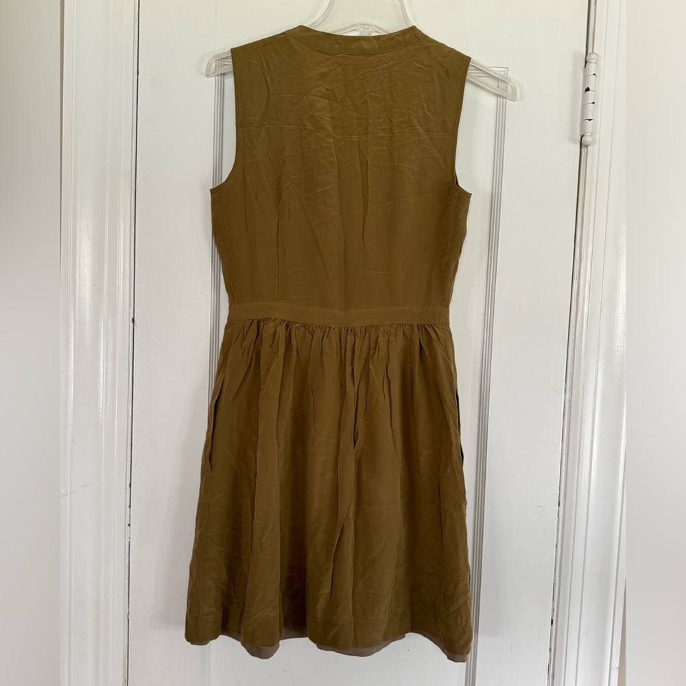 Madewell Silk Button Mini dress​ - Picture 6 of 6